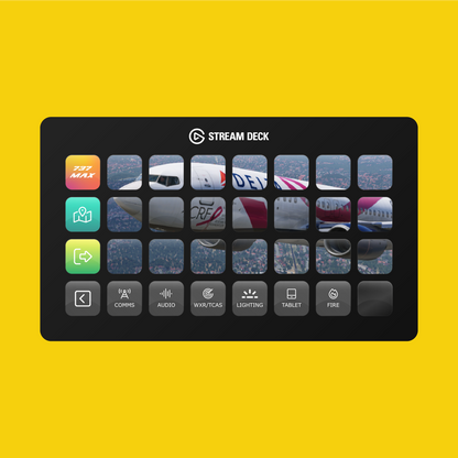 New! Zibo Boeing 737-800X (X-Plane) Stream Deck Profile