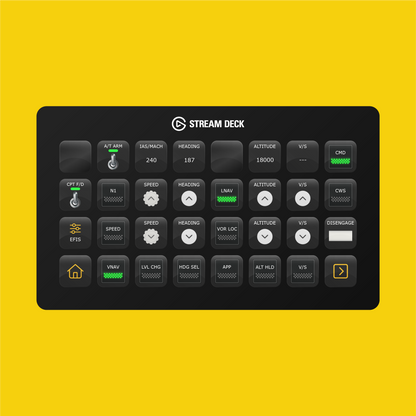 New! Zibo Boeing 737-800X (X-Plane) Stream Deck Profile