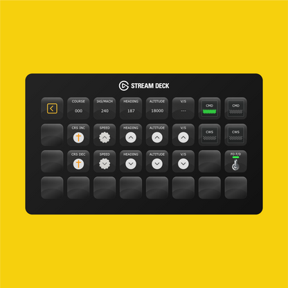 New! Zibo Boeing 737-800X (X-Plane) Stream Deck Profile