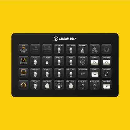 New! Zibo Boeing 737-800X (X-Plane) Stream Deck Profile