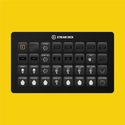 New! Zibo Boeing 737-800X (X-Plane) Stream Deck Profile