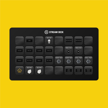 New! Zibo Boeing 737-800X (X-Plane) Stream Deck Profile