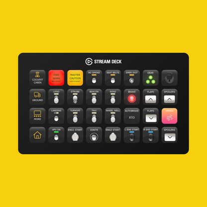 New! iFly Boeing 737 Max 8 Stream Deck Profile