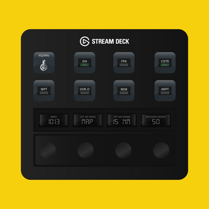 iniBuilds A300 Autopilot Panel for Stream Deck Plus
