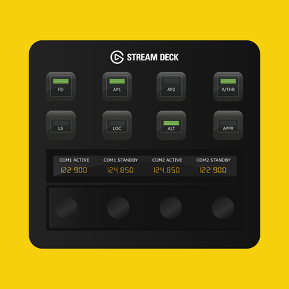 New! iniBuilds A340 Autopilot Profile for Stream Deck Plus