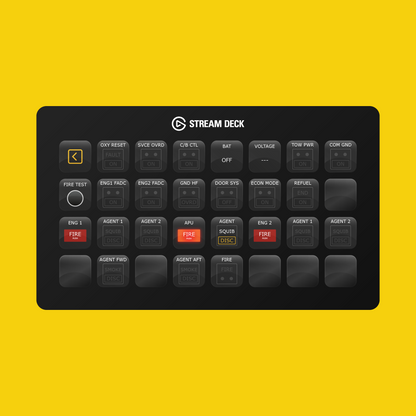 New! iniBuilds A350 Stream Deck Profile