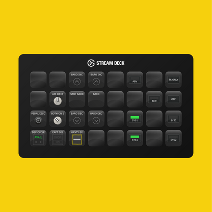 New! iniBuilds A350 Stream Deck Profile