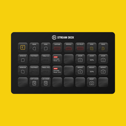 New! iniBuilds A340 Stream Deck Profile