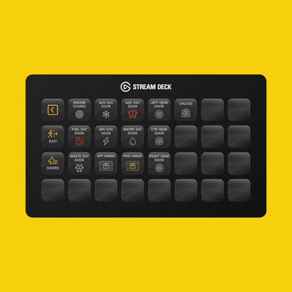 New! iniBuilds A340 Stream Deck Profile