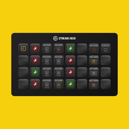 New! iniBuilds A340 Stream Deck Profile