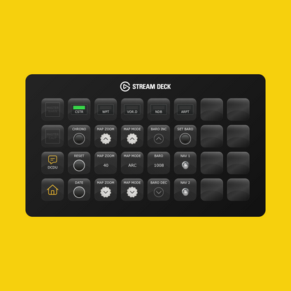 New! iniBuilds A340 Stream Deck Profile