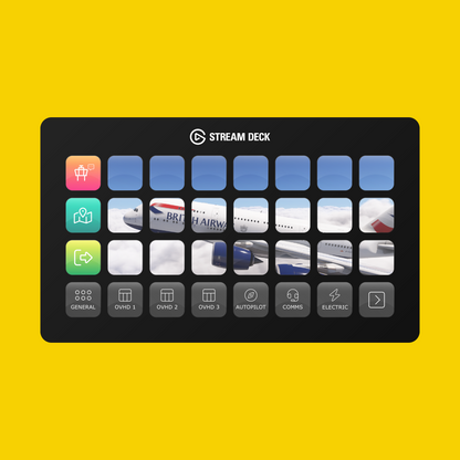 New! iniBuilds A380 Stream Deck Profile