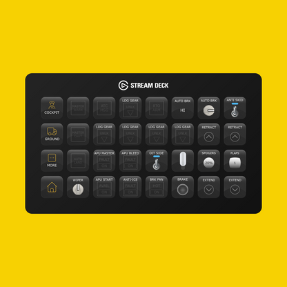 New! iniBuilds A380 Stream Deck Profile