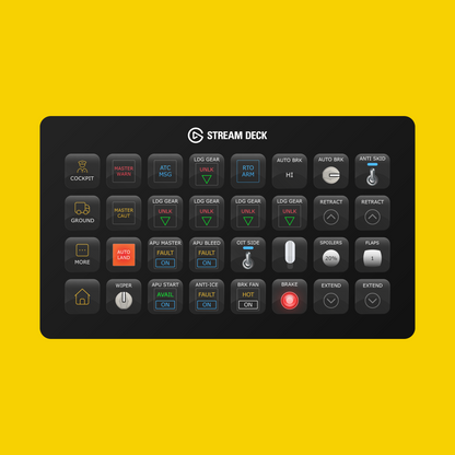 New! iniBuilds A380 Stream Deck Profile