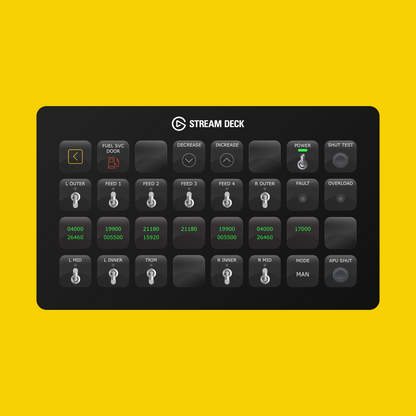 New! iniBuilds A380 Stream Deck Profile