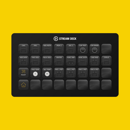 New! iniBuilds A380 Stream Deck Profile