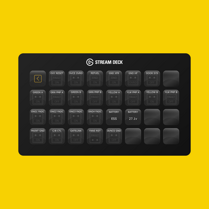New! iniBuilds A380 Stream Deck Profile