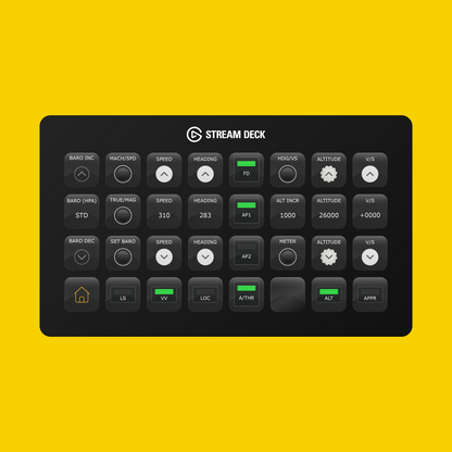 New! iniBuilds A380 Stream Deck Profile
