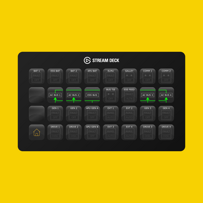 New! iniBuilds A380 Stream Deck Profile