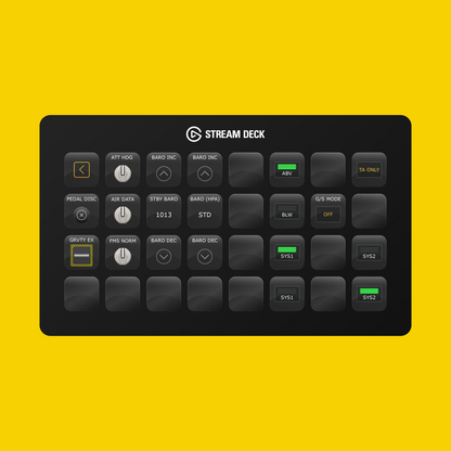 New! iniBuilds A380 Stream Deck Profile
