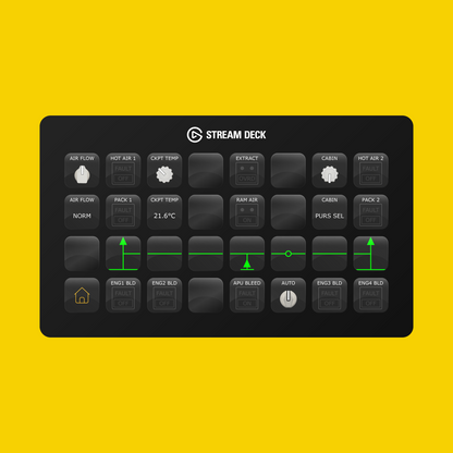 New! iniBuilds A380 Stream Deck Profile